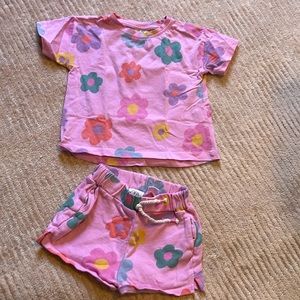 Zara Kids T Shirt and Short Set